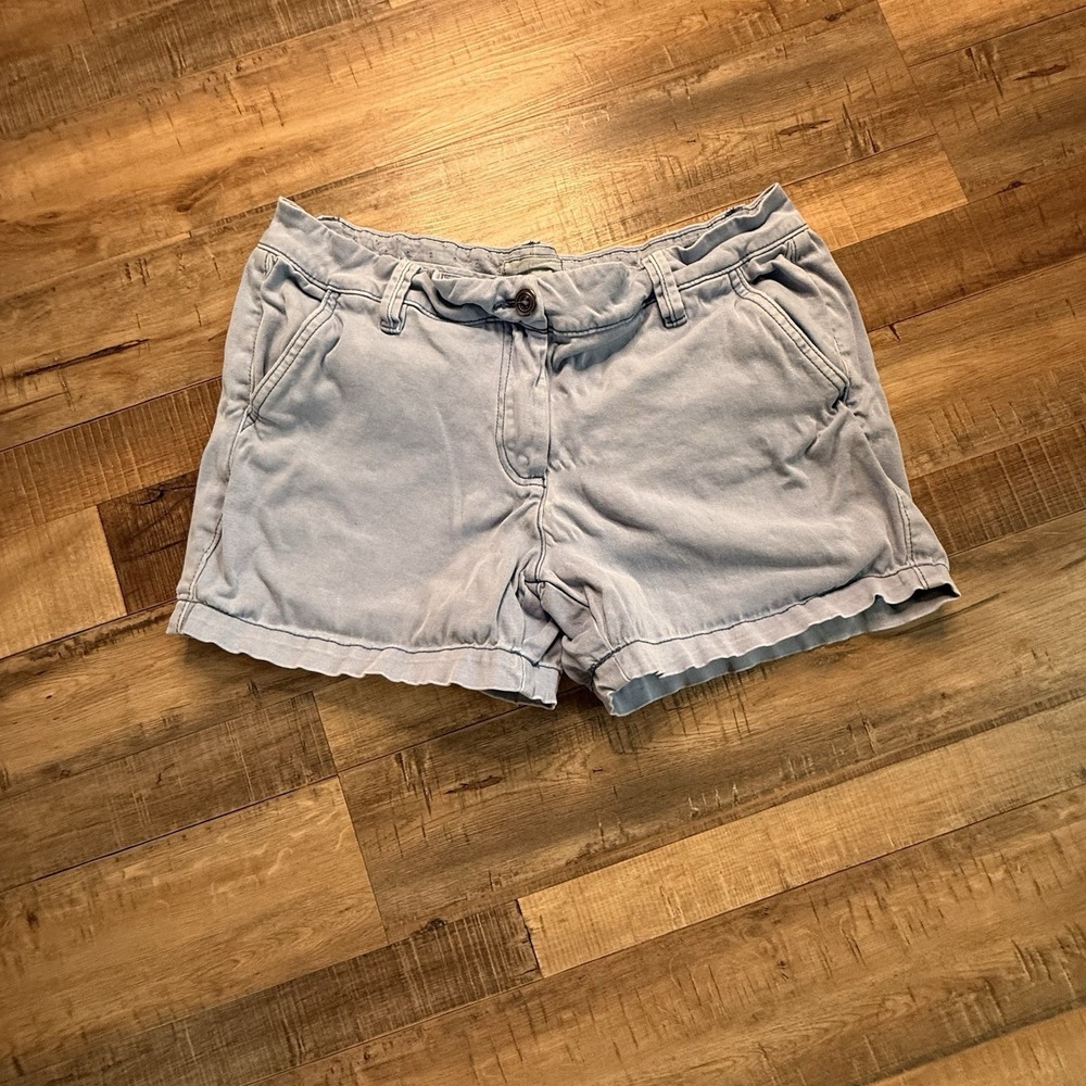Land 'N Sea Chino Shorts Blue Sz 8 Nautical 4 Inch Inseam